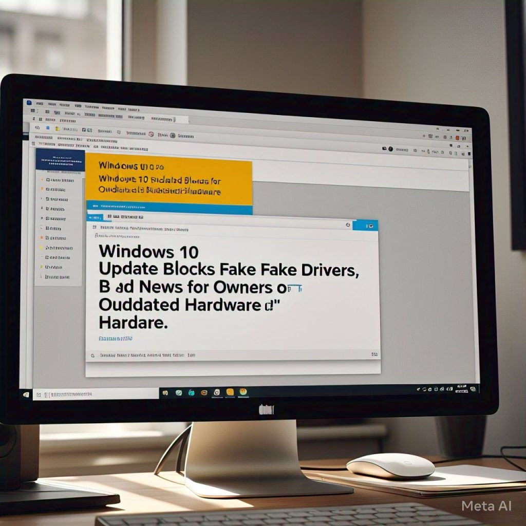 Pembaruan Windows 10 Blokir Driver Abal-Abal, Kabar Buruk Bagi Pemilik Hardware Jadul