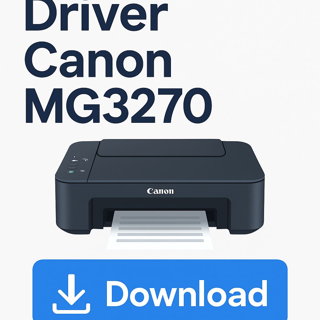 Download Driver Canon MG3270 Gratis (Terbaru 2025) Top 1